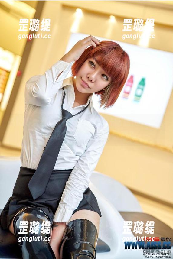 AISS爱丝(钻石版) - 皮衣+陈雅漫：谁能拒绝这样的免费写真诱惑？